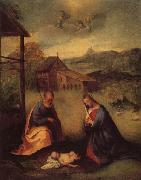 Girolamo Romanino Adoration of the Christ oil painting artist